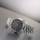 Citizen Tsuyosa Mechanical Grey Dial Silver Steel Strap Watch for Men - NJ0200-50E