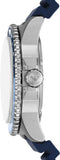 Emporio Armani World Explorer GMT Blue Dial Blue Rubber Strap Watch for Men - AR11592