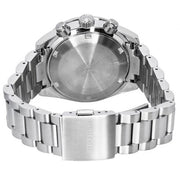 Seiko Prospex Speedtimer Solar Chronograph Black Dial Silver Steel Strap Watch for Men - SSC915