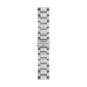 Tissot PR 100 Vuelta Chronograph Black Dial Silver Steel Strap Watch for Men - T150.417.11.051.01