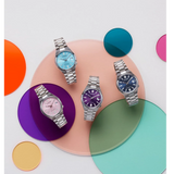 Citizen Tsuyosa Automatic Blue Dial Silver Steel Strap Watch for Men - NJ0200-50M