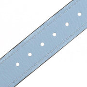 Gucci G Timeless Silver Dial Blue Leather Strap Watch for Women - YA1265039