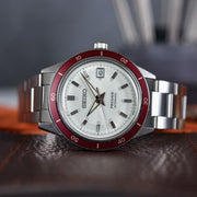 Seiko Presage Champagne Dial Silver Steel Strap Watch For Men - SRPH93J1