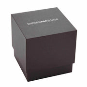 Emporio Armani World Explorer Chronograph Blue Dial Silver Steel Strap Watch for Men - AR11681