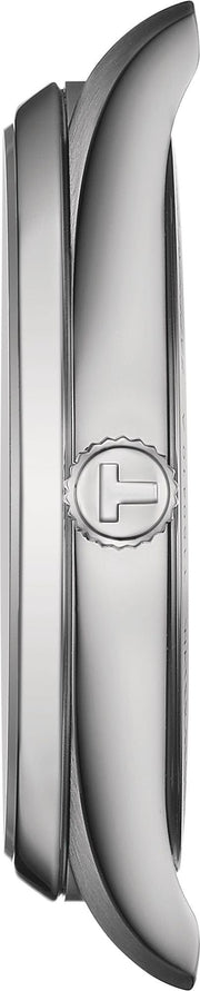 Tissot PR 100 Quartz Silver Dial Black Leather Strap Watch for Men - T150.410.16.031.00