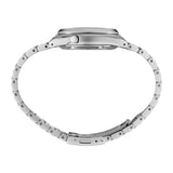 Seiko 5 Sports Automatic Gold Dial Silver Steel Strap Watch for Men - SRPL59K1