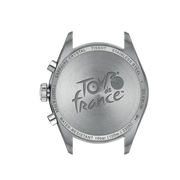 Tissot PR 100 Tour De France Chronograph Black Dial Silver Steel Strap Watch for Men - T150.417.11.051.00