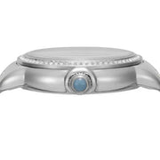 Emporio Armani Three Hand Blue Dial Two Tone Steel Strap Watch for Women - AR11597