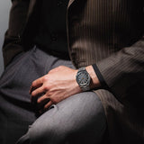 Citizen Tsuyosa Mechanical Grey Dial Silver Steel Strap Watch for Men - NJ0200-50E