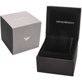 Emporio Armani Genni Mother of Pearl Dial Two Tone Steel Strap Watch for Women - AR11626