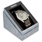 Seiko 5 Sports Automatic Grey Dial Grey Nylon Strap Watch for Men - SRPE61K1