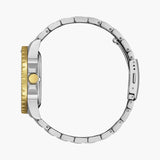 Citizen Mechanical Automatic Blue Dial Two Tone Steel Strap Watch for Men - NJ0174-82L