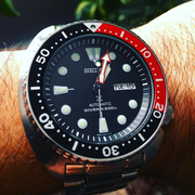 Seiko Prospex Turtle Divers Automatic Black Dial Silver Steel Strap Watch for Men - SRP789J1