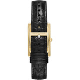 Emporio Armani Gino Black Dial Black Leather Strap Watch for Men - AR11666