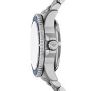 Emporio Armani Sea Explorer Green Dial Silver Steel Strap Watch for Men - AR60088