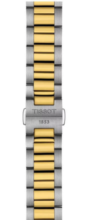 Tissot PR 100 Blue Dial Two Tone Steel Strap Watch for Men - T150.410.22.041.00