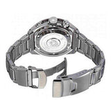 Seiko Prospex Sea Turtle Automatic Black Dial Silver Steel Strap Watch for Men - SRP789K1