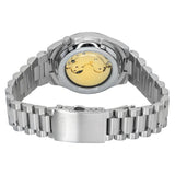 Citizen Tsuyosa Automatic Purple Dial Silver Steel Strap Watch for Men - NJ0200-50W