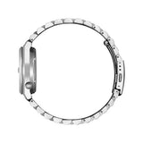 Citizen Tsuyosa Automatic Purple Dial Silver Steel Strap Watch for Men - NJ0200-50W