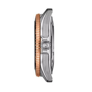 Tissot Seastar 1000 Quartz Black Dial Two Tone Steel Strap Watch for Men - T120.410.22.051.01