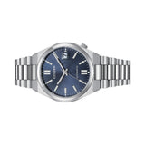 Citizen Tsuyosa Automatic Blue Dial Silver Steel Strap Watch for Men - NJ0200-50M