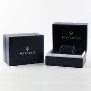 Maserati SFIDA Chronograph Blue Dial Silver Steel Strap Watch for Men - R8873640025