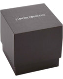 Emporio Armani Mia Moonphase Blue Dial Blue Leather Strap Watch for Women - AR11629