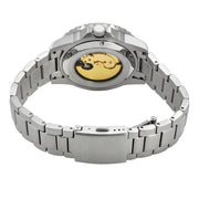 Citizen Mechanical Automatic Turquoise Dial Silver Steel Strap Watch for Men - NJ0170-83X