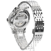Tissot Le Locle Powermatic 80 Automatic Green Dial Silver Steel Strap Watch for Men - T006.407.11.093.00