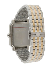 Tory Burch Robinson White Dial Two Tone Steel Strap Watch for Women - TBW1501