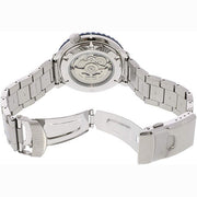 Seiko 5 Sports Automatic Blue Dial Silver Steel Strap Watch for Men - SRPC63J1
