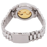 Citizen Tsuyosa Automatic Purple Dial Silver Steel Strap Watch for Men - NJ0200-50W