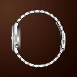 Citizen Tsuyosa Mechanical Grey Dial Silver Steel Strap Watch for Men - NJ0200-50E