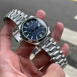 Citizen Tsuyosa Automatic Blue Dial Silver Steel Strap Watch for Men - NJ0200-50M