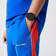 Lacoste 12.12 Chronograph Black Dial Black Silicon Strap Watch for Men - 2011012