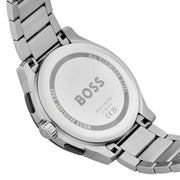 Hugo Boss Peak 2.0 Chronograph Blue Dial SIlver Steel Strap Watch for Men - 1514189