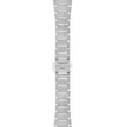 Tissot PRX Quartz Ice Blue Dial Silver Steel Strap Watch for Women - T137.010.11.351.00
