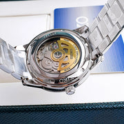 Seiko Presage Champagne Dial Silver Steel Strap Watch For Men - SRPH93J1