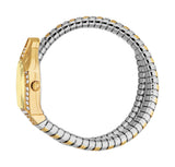 Just Cavalli Ornato Gold Dial Two Tone Steel Strap Watch for Women - JC1L303M0055