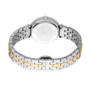 Just Cavalli Chiarezza Snake Core Green Dial Two Tone Steel Strap Watch for Women - RC5L078M0065