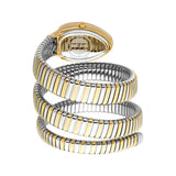 Just Cavalli Vezzoso Silver Dial Two Tone Steel Strap Watch for Women - JC1L230M0065