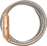 Just Cavalli Glam 5 Evo Silver Dial Two Tone Steel Strap Watch for Women - JC1L228M0085