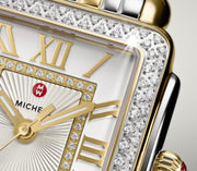 Michele Deco Mother of Pearl Dial Two Tone Steel Strap Watch For Women - MWW06V000023