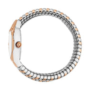 Just Cavalli Ambra Silver Dial Two Tone Steel Strap Watch for Women - JC1L370M0065