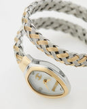 Just Cavalli Novara Mother of Pearl Dial Two Tone Steel Strap Watch for Women - JC1L264M0055