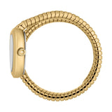 Just Cavalli Aversa Silver Dial Gold Steel Strap Watch for Women - JC1L222M0025