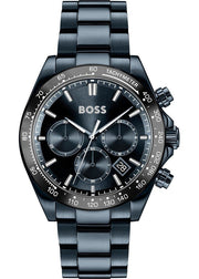 Hugo Boss Hero 2.0 Chronograph Blue Dial Blue Steel Strap Watch for Men - 1514270