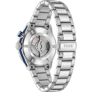Hugo Boss Bossmatic Automatic White Dial Silver Steel Strap Watch for Men - 1514212