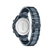 Hugo Boss Hero 2.0 Chronograph Blue Dial Blue Steel Strap Watch for Men - 1514270