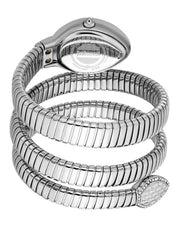 Just Cavalli Carezza Blue Dial Silver Steel Strap Watch for Women - JC1L372M0015
